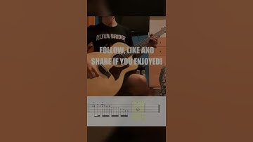 Myles Kennedy - Haunted By Design Solo WITH GUITAR PRO TABS