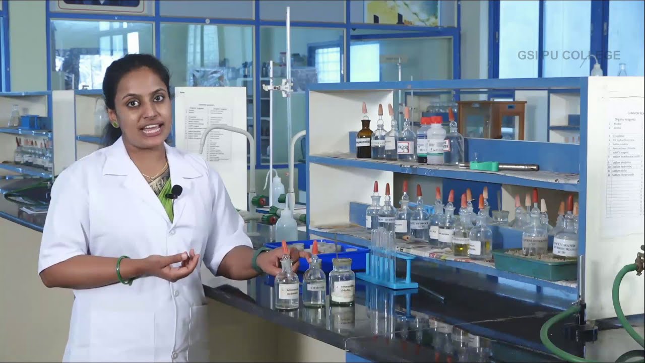 CHEMISTRY | II PUC | LABORATORY | SALT ANALYSIS - STRONTIUM CARBONATE | EXP 08