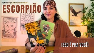 ♏️ ESCORPIÃO 😳 VOCÊ PRECISA OUVIR ESSA MENSAGEM HOJE! 💥