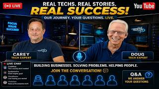 SEASONED TECH PROS COLLIDE: Doug Betts (LiveWindowsTraining) x Carey Holzman (755 Wed)