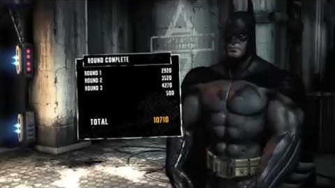 Batman: Arkham Asylum Free Flow Combat Walkthrough [HD]