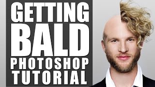 Photoshop Tutorial - Getting Bald in Photoshop screenshot 3