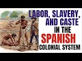 Labor, Slavery, and Caste in the Spanish Colonial System (APUSH Period 1 Topic 5)