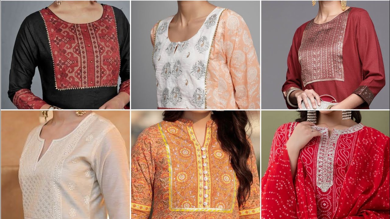 33 ideas about kurti neck design, top neckline design