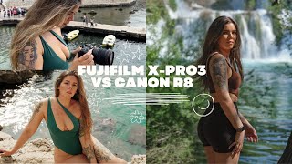 Self Portraits with Fujifilm XPro3 vs Canon R8. WHICH ONE WINS?
