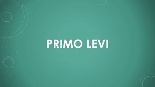 Primo Levi Einfach Und Kurz Erklärt