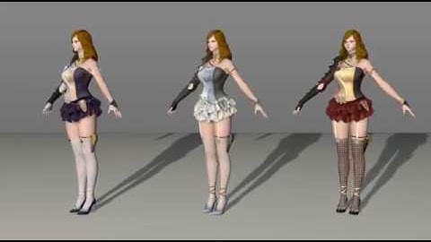 Astellia, 3D humans+animations (.c4d)