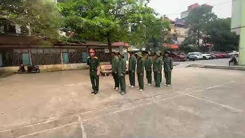 Tiểu đội 2 hàng dọc