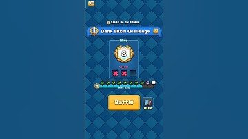 Dark Elixir Challenge 🤯 | clash royale gameplay | #shorts #battleroyale #supercell
