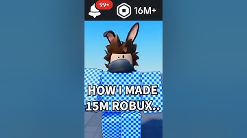How You Can Make MILLIONS Of Robux...