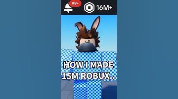 How You Can Make MILLIONS Of Robux...