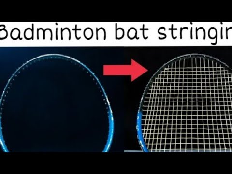 how to do repair badminton rackets with tape only for 10 Rs - YouTube