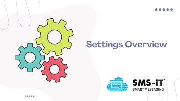 01. Settings Overview - SMS-iT Tutorial