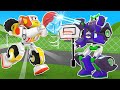 Robot Cars vs. Alien in BASKETBALL