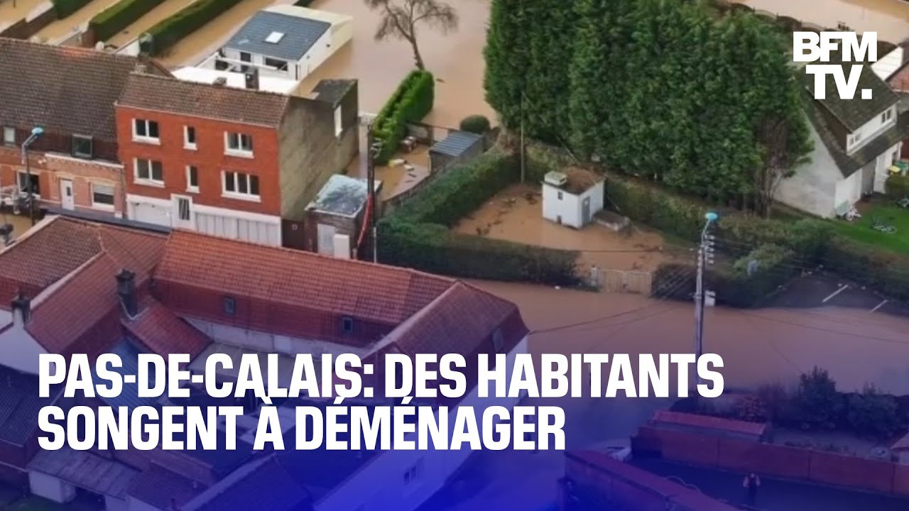 Des habitants du Pas-de-Calais songent à déménager face aux inondations