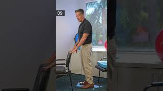 Balance issues? Seniors improve balance with this easy strength training exercise #fallprevention