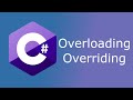 Method overriding and overloading in C#