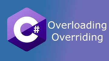 Method overriding and overloading in C#