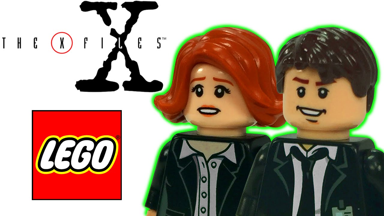 Custom LEGO X-Files Mulder & Scully Minifigures Review