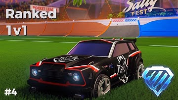 Rocket League Diamond 1v1 Gameplay (No commentary)