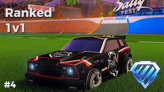 Rocket League Diamond 1v1 Gameplay (No commentary)