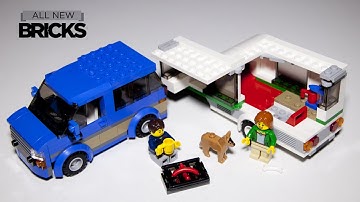 Lego City 60117 Van & Caravan Speed Build