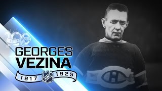 Georges Vezina was ironman goalie for the Canadiens