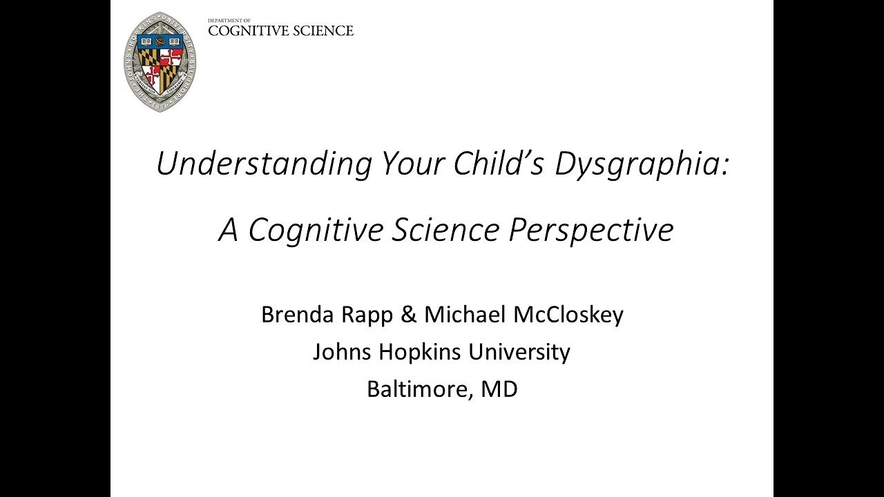 Understanding Your Child’s Dysgraphia: A Cognitive Science Perspective
