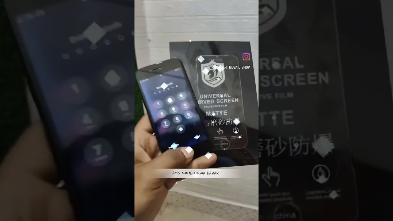 I phone 7 matte skin available Ansari mobile shop  