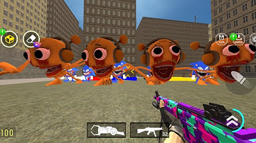 Nextbots In Playground Mod new memes win in a fight