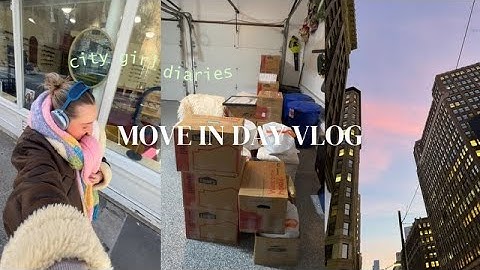 MOVE IN DAY VLOG: empty apartment tour, unpacking/organizing, grocery haul & more!