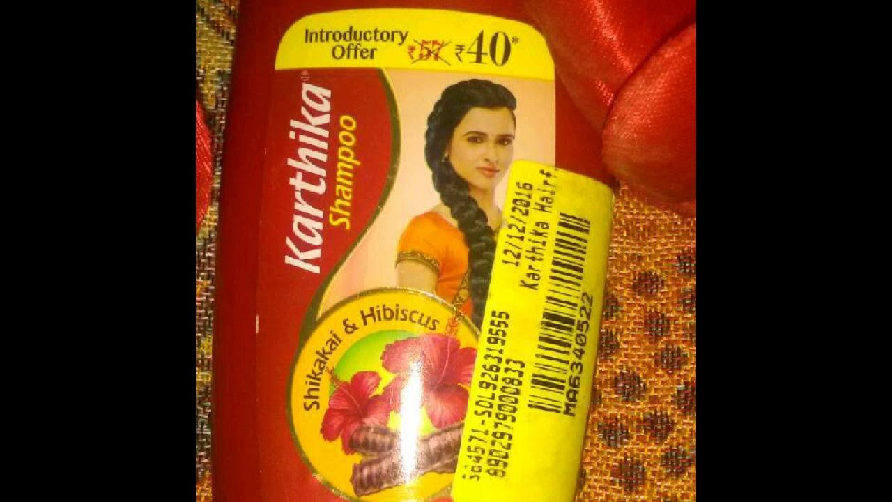 Review of karthika shampoo YouTube