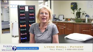 Florida Spine Specialists Patient Testimonial
