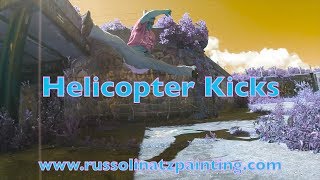 Helicopter Kicks - Karate  - Van Damme