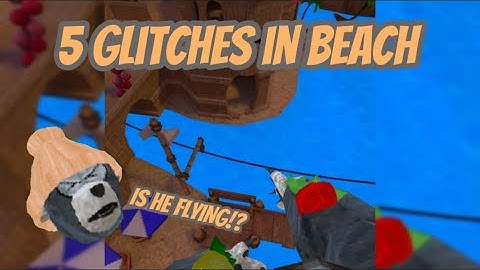5 glitches that YOU could do in beach | gorilla tag