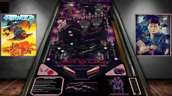 Airwolf Pinball (WIP) VPX