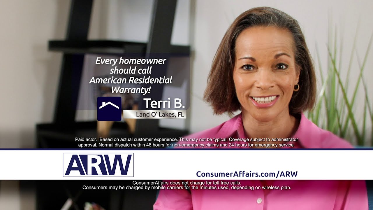 American Residential Warranty "Terri B." (Revised BBB) YouTube