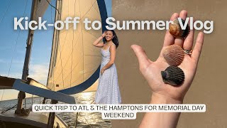 SUMMER VLOG: Visiting family and spending Memorial Day Weekend in the Hamptons