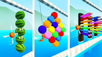 Swing Slice : Very Satisfying And Relaxing ASMR Slicing Game