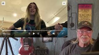 The Warning -  " Walk " Acoustic by Dany [REACTION]