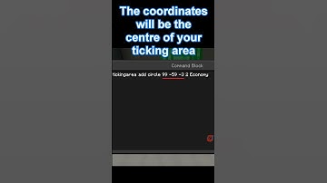 Ticking Area - Tutorials Done Quickly #shorts #minecraft #tutorial #bedrock #java  #gaming