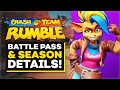 Crash Team Rumble: NEW Details On 100 Tier Battle Pass, Season Lengths, New Heroes And More!