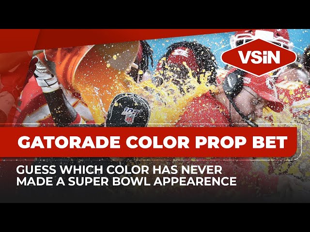 Super Bowl 57 Gatorade Color Prop Bets