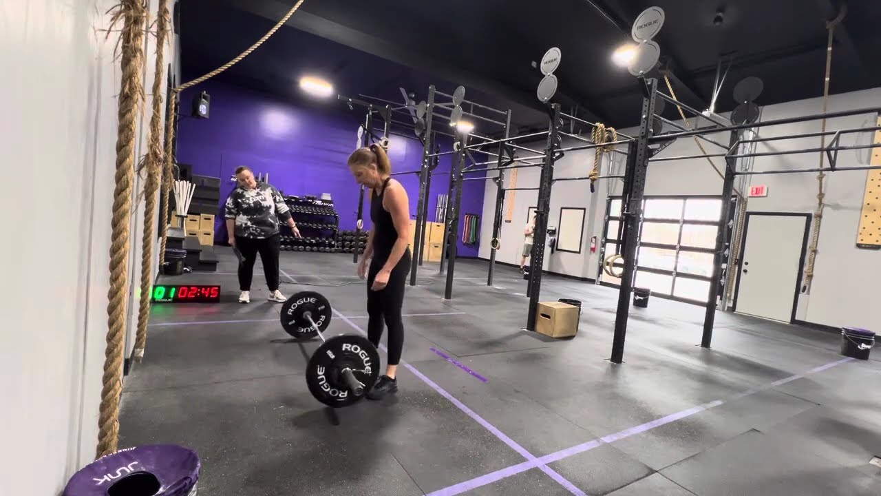 CFG 2025 age group semifinal workout 1 - Sue Carter 65-69 women