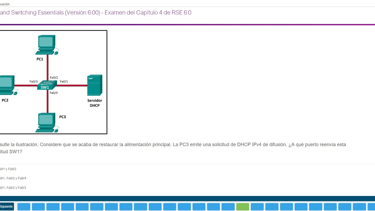 Examen del Capítulo 4 de RSE 6.0 2019 - YouTube