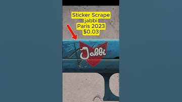 Jabbi Sticker Scrape #cs2skins #cs2stickers