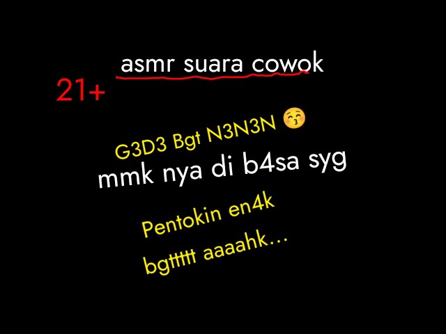Suara cowo |part 4 enak langsung puk puk• ASMR Kissing -ASMR COWOK|suara cowok ganteng• ASMR CUDDLE