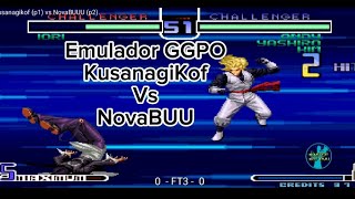 KOF 2002 Emulador GGPO- Kusanagikof vs NovaBuu Ranking