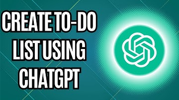 How To Create To-Do List Using ChatGPT