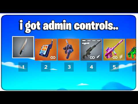 I GOT ADMIN CONTROLS IN 1V1 WITH EVERY GUN!